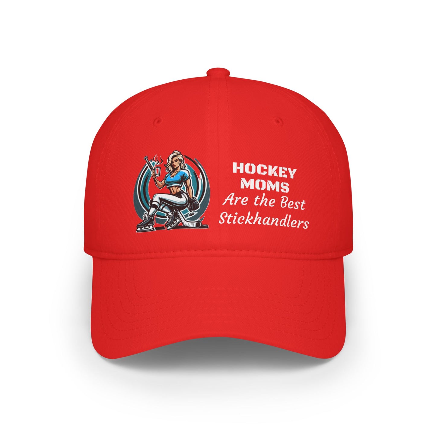 "Hockey Moms" Low Profile Cap