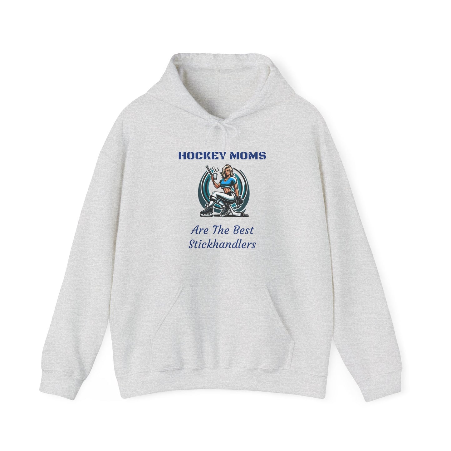 "Hockey Moms" Light Colours Hoodie