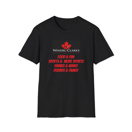 Wendel Clark's Black Server Shirt