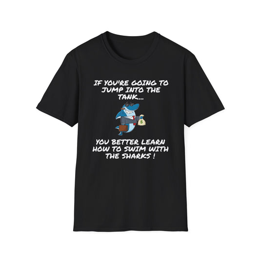 U.S. Edition "Swim with Sharks" T Shirt