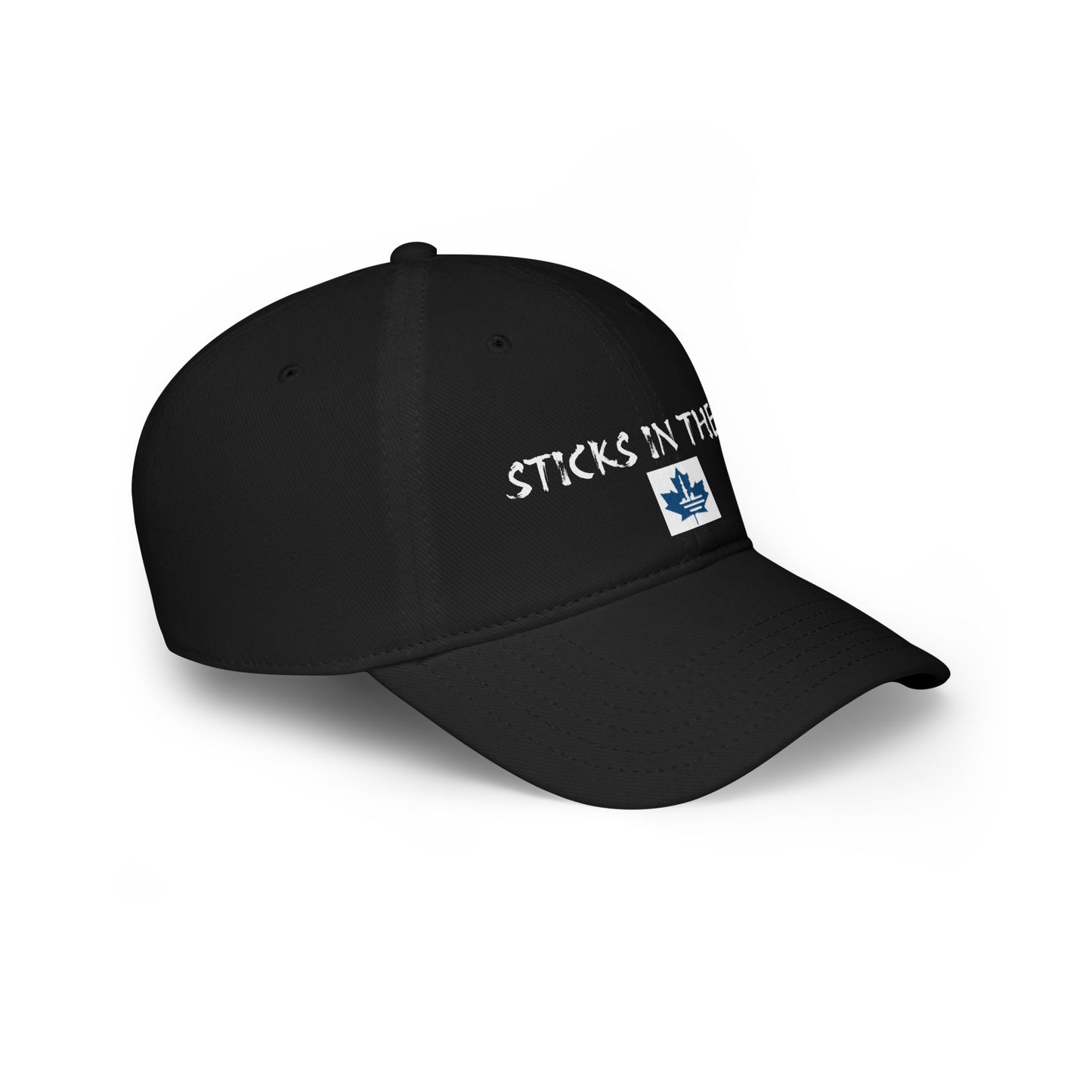 "Sticks in the 6 Blue Leaf" Low Profile Cap