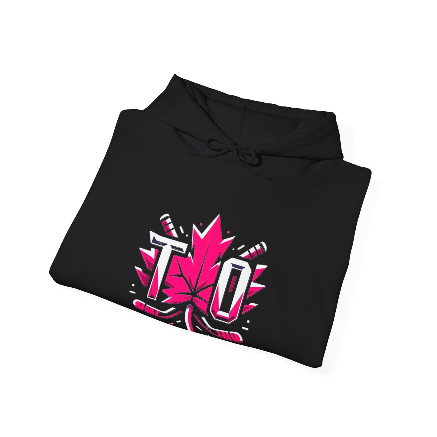 "Pink Leaf Ladies" Hockey Hoodie