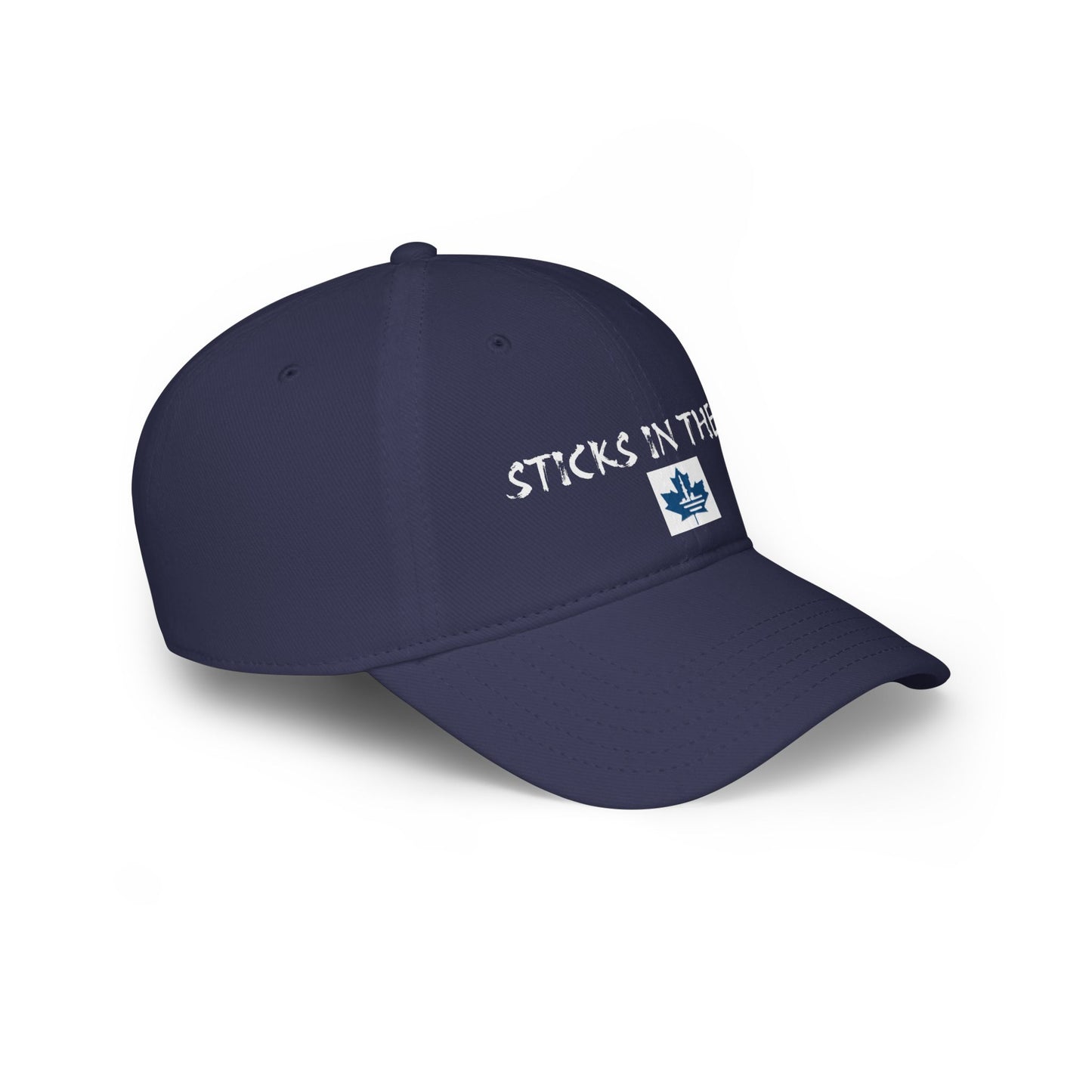 "Sticks in the 6 Blue Leaf" Low Profile Cap