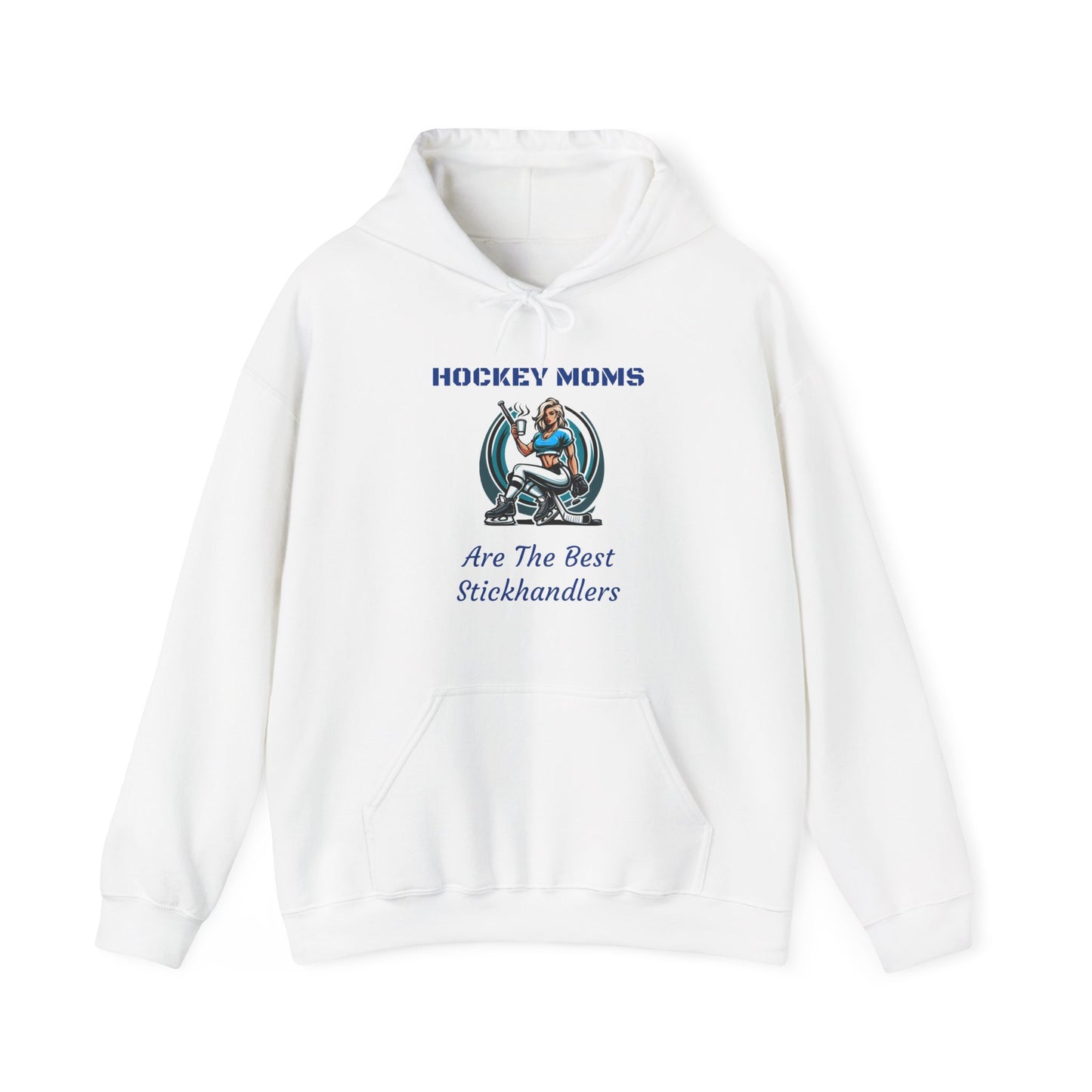 "Hockey Moms" Light Colours Hoodie