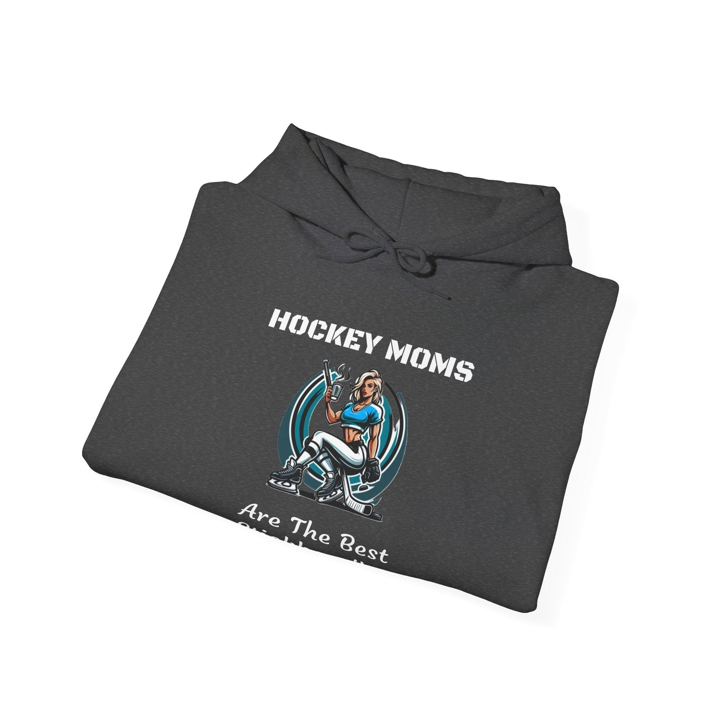 "Hockey Moms" Dark Colours Hoodie